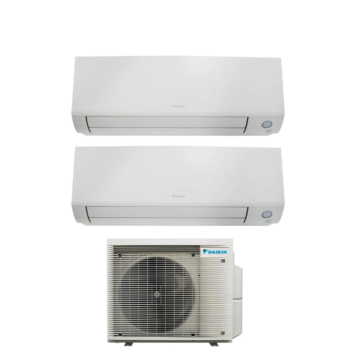 Daikin Perfera multisplit met 2 binnenunits van 3,5 kW+ 2,5 kW– inclusief standaard montage